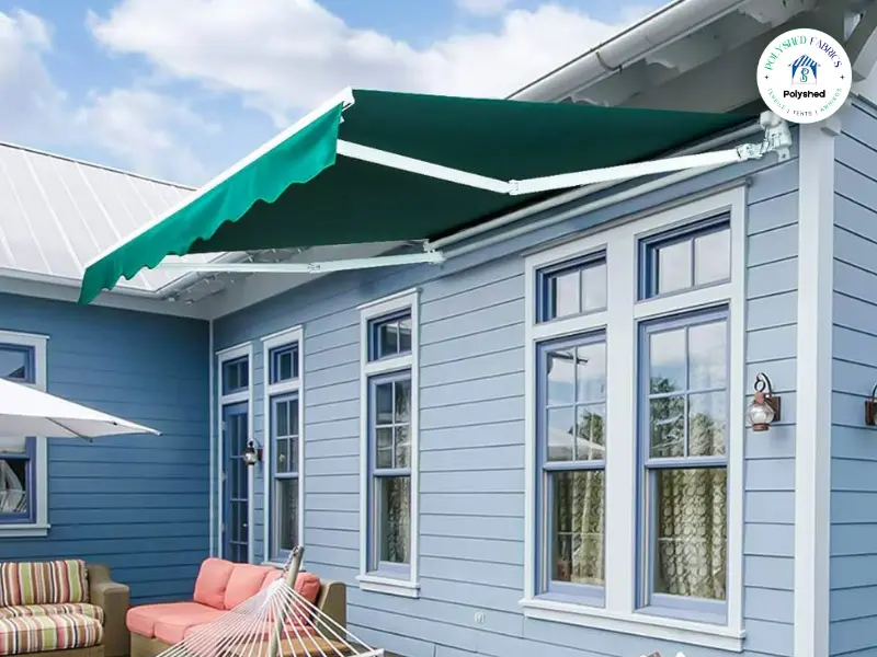 Premium Home Shade Awnings in Delhi by Polyshed Fabrics